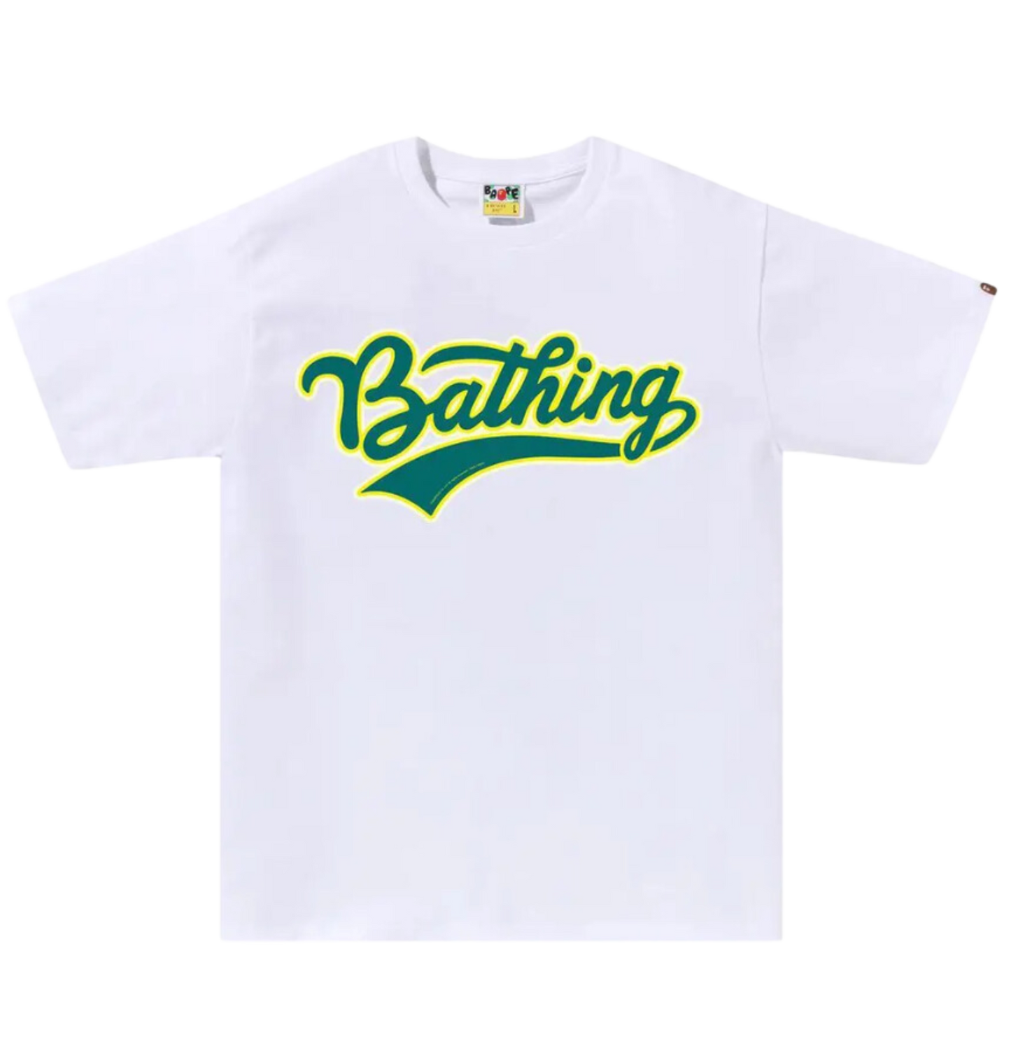 Bape Varsity Baseball Logo T-shirt (White)