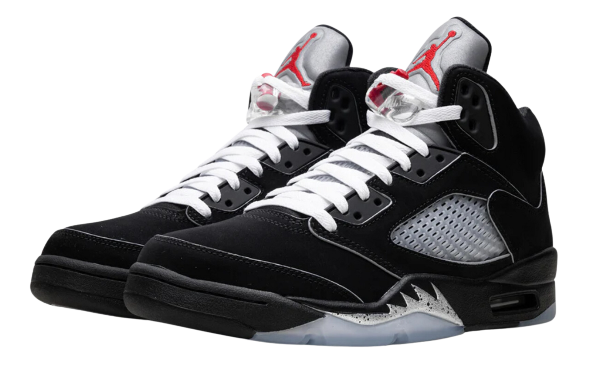 Jordan 5 Black Metallic Reimagined – 96' Kickz Jordan 5 Black Metallic Reimagined – 96' Kickz