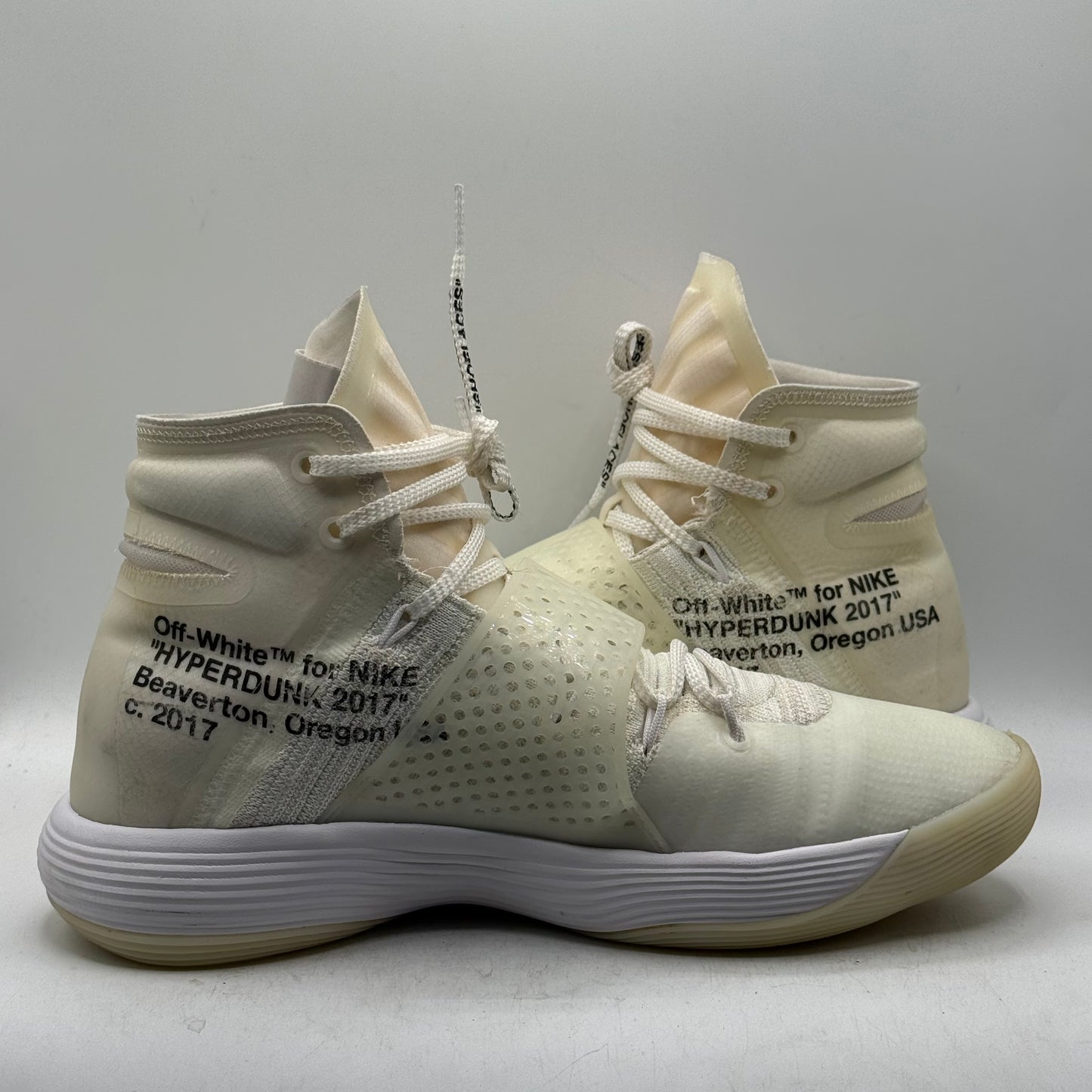 (Used) Nike React Off-White Hyperdunk (2017) Size 11