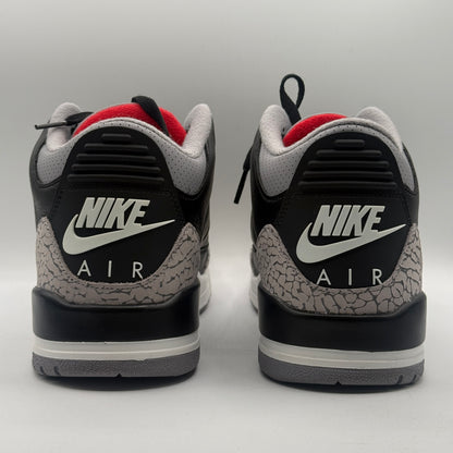 (USED) Jordan 3 Black cement Size 10