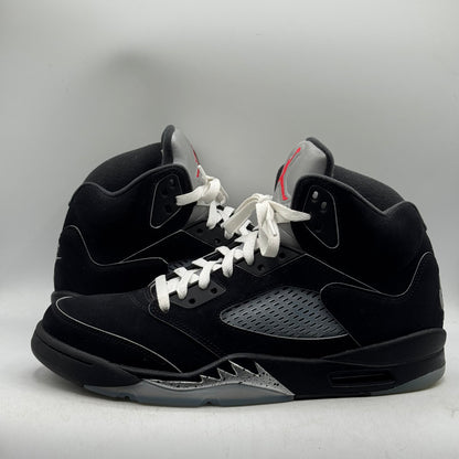 (USED) Jordan 5 Black Metallic Reimagined Size 11.5