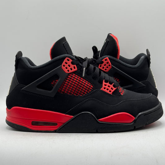 (USED NO BOX) Jordan 4 Red Thunder Size 9.5