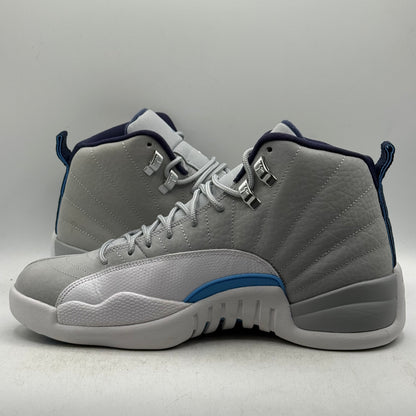 (Used) Jordan 12 Grey University Blue Size 9.5