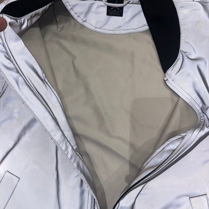 Nike Air Jordan Reflective Bomber Jacket Size Large