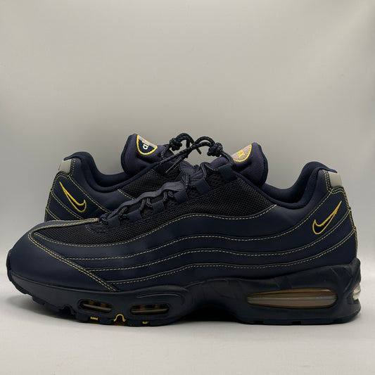 (USED) Nike Air Max 95 OG Big Bubble Michigan Size 14