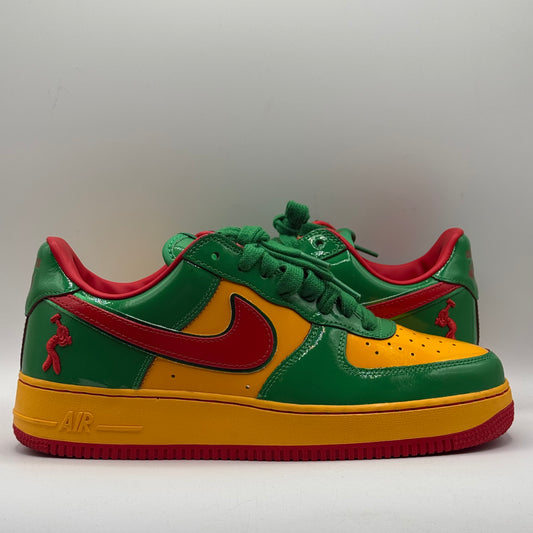 (Used) Nike Air Force 1 Lil Yachty Concrete Boys Lucky Green Size 9