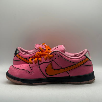 (USED NO BOX) Nike SB Dunk Low PowerPuff Girls Blossom Size 8