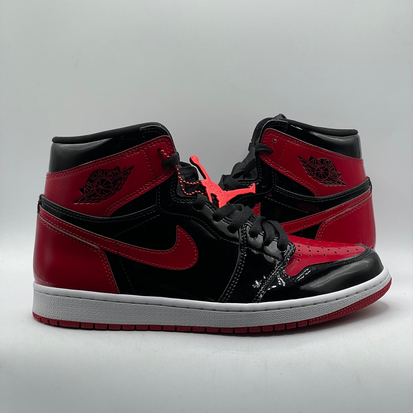 (USED) Jordan 1 High Patent Bred Size 9.5