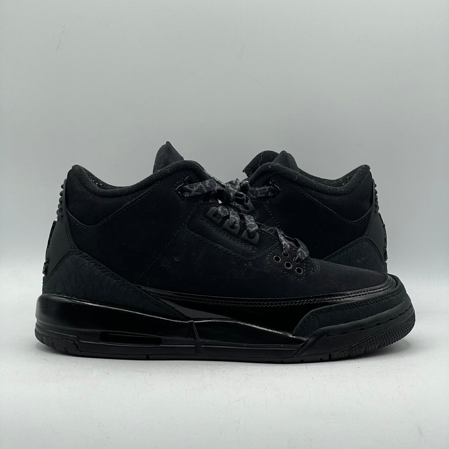 (Used) Jordan 3 Black Cat Size 5Y