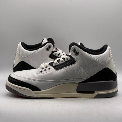 (USED) Jordan 3 Cement Grey Size 10.5