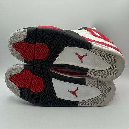 (USED) Jordan 4 Red Cement Size 10.5