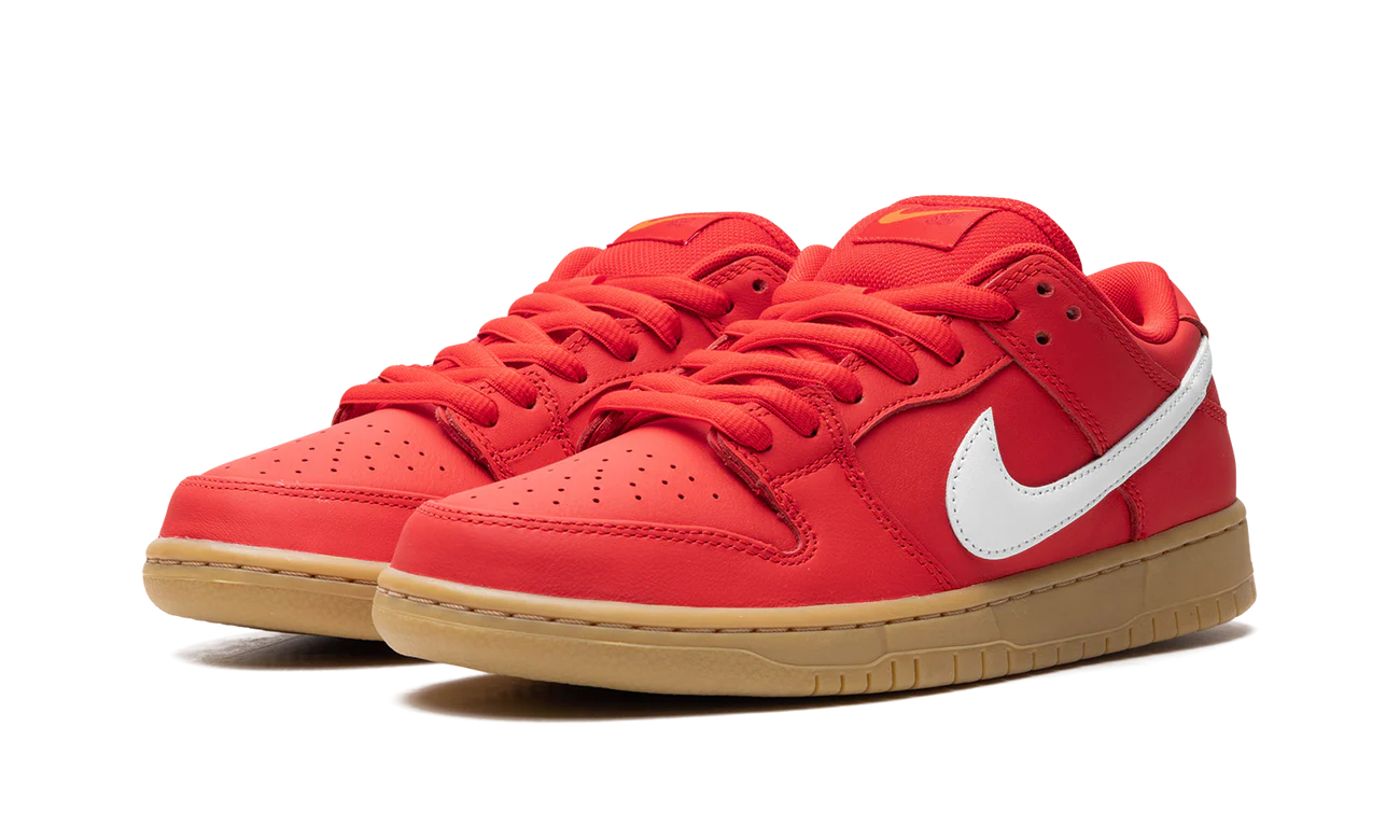 Nike SB Dunk Low University Red Gum