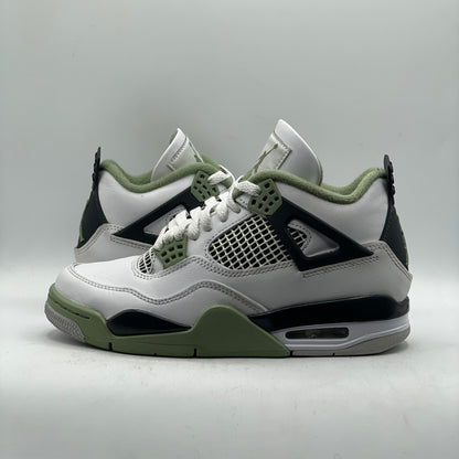 (USED NO BOX) Jordan 4 Seafoam (W) Size 7W/5.5Y
