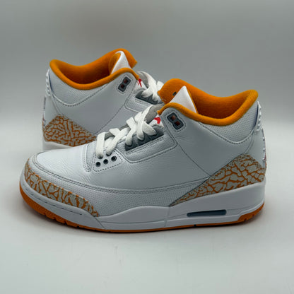 (USED) Jordan 3 Orange Citrus Size 6.5W/5Y