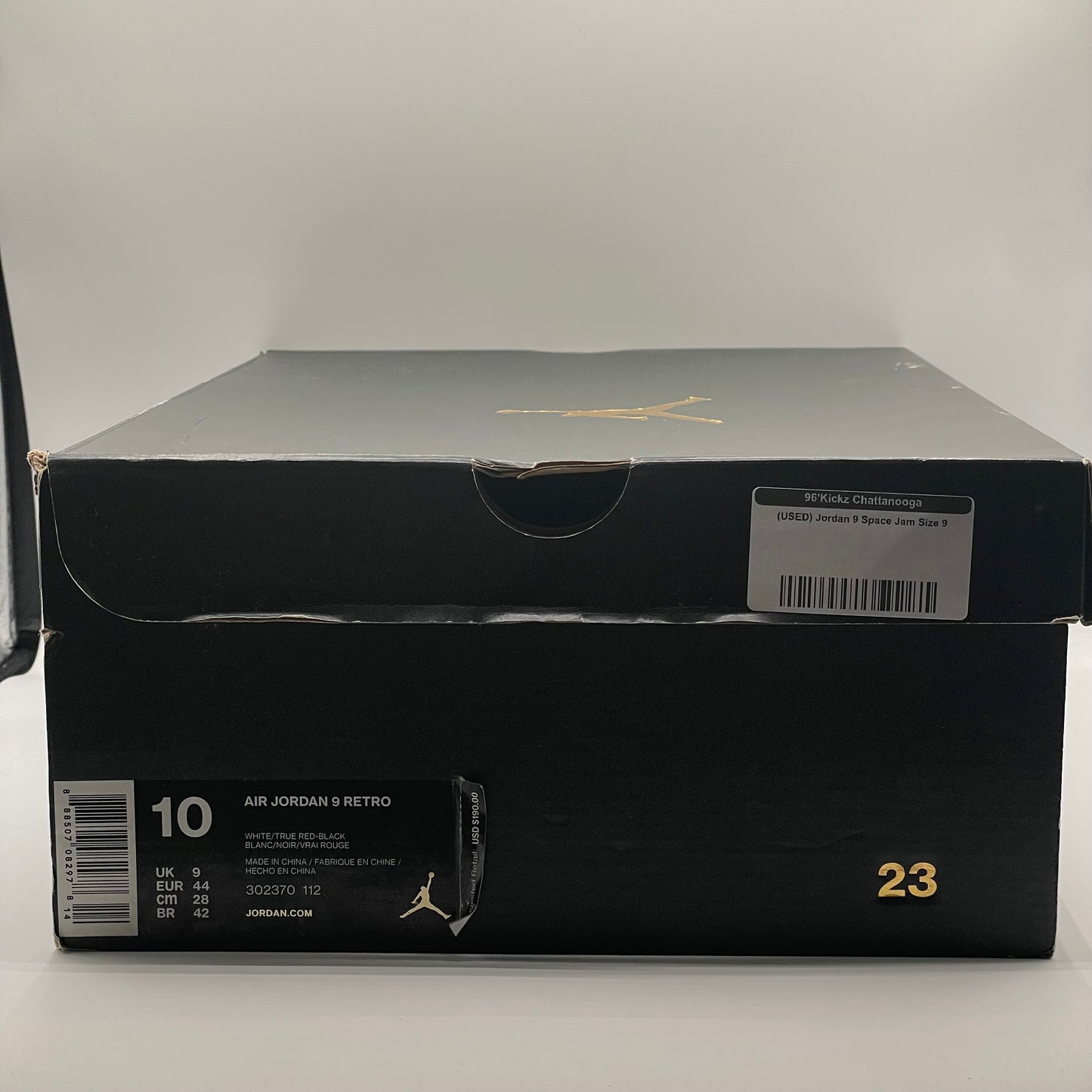 (USED) Jordan 9 Space Jam Size 10