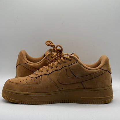 (Used) Nike Air Force 1 Supreme Wheat Size 9