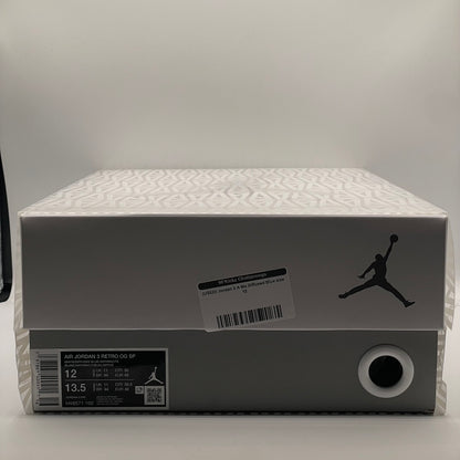 (USED) Jordan 3 A Ma Diffused Blue size 12