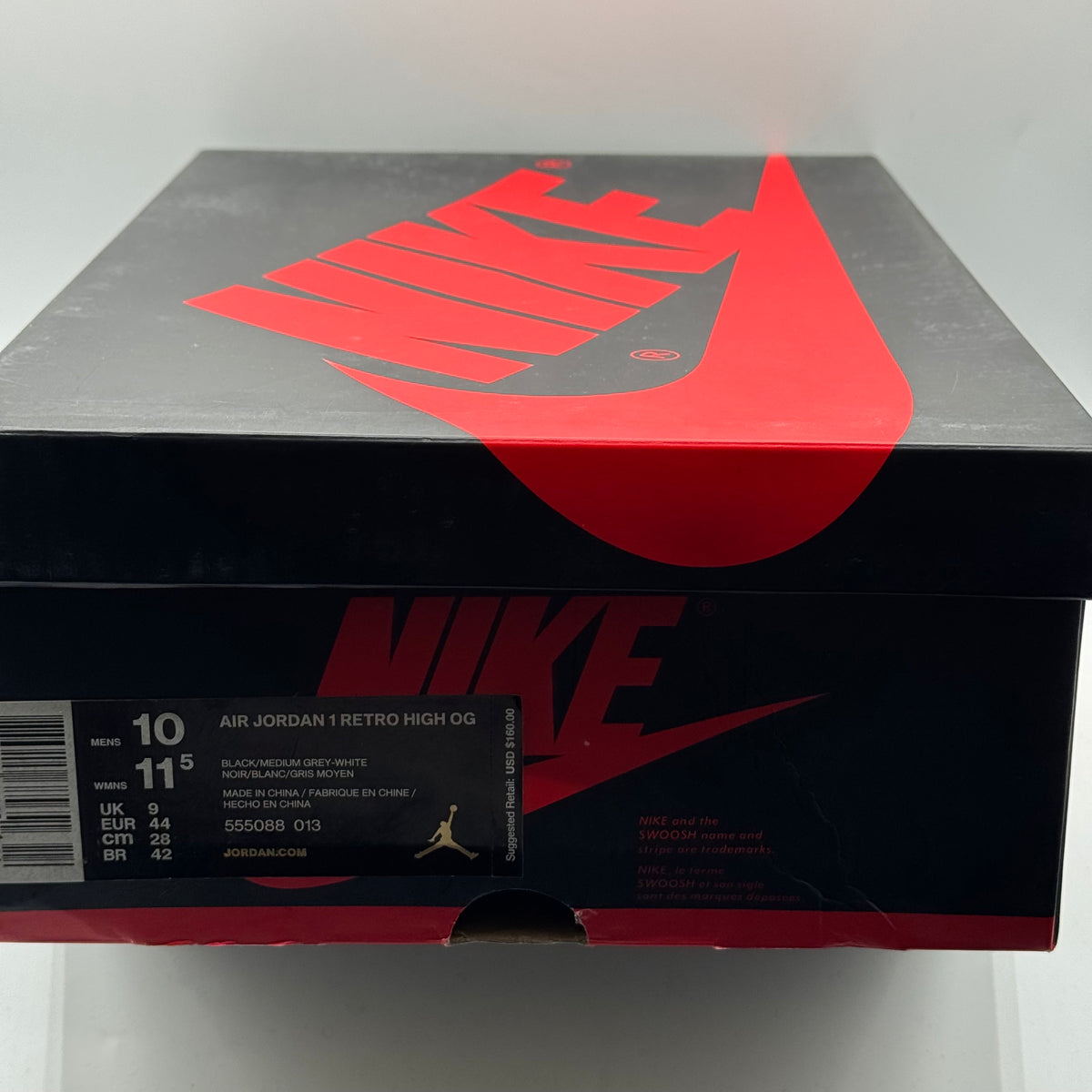 (USED Rep Box) Jordan 1 Low Travis Scott SP Fragment Size 13
