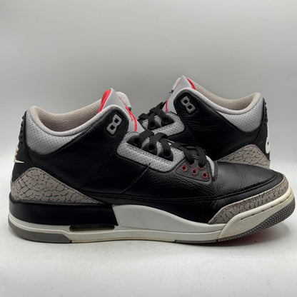 (Used No Box) Jordan 3 Black Cement (2024) Size 11