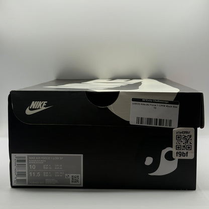 (USED) Nike Air Force 1 CPFM Black Size 10