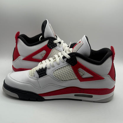 (USED) Jordan 4 Red Cement Size 10.5