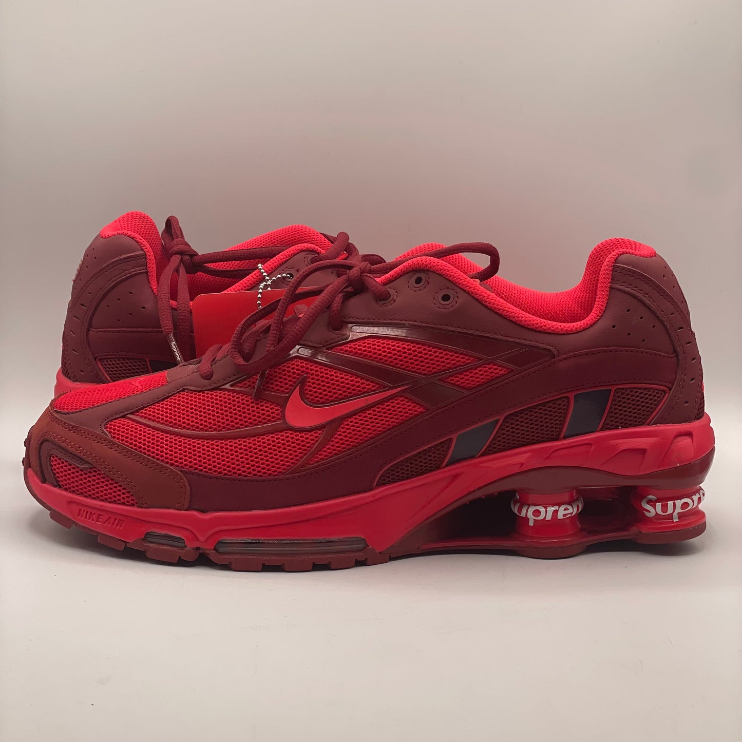 (USED) Nike Shox Supreme Red Size 12