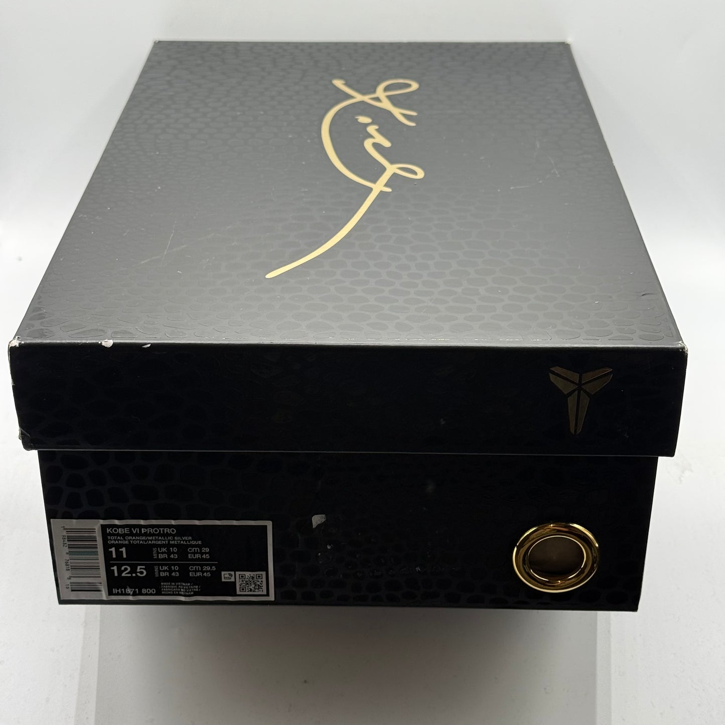 (Used) Nike Kobe 6 Total Orange Size 11