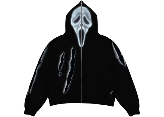 Don Toliver x Scream x CJ Full Zip Slasher Hoodie