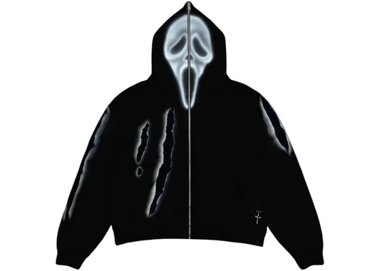 Don Toliver x Scream x CJ Full Zip Slasher Hoodie