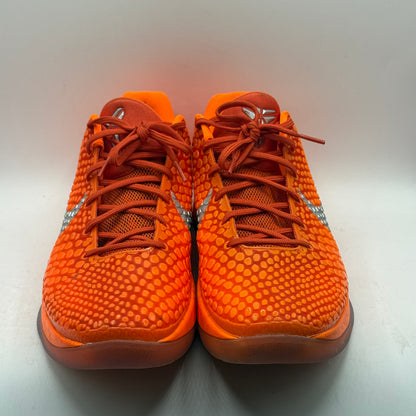 (Used No Box) Nike Kobe 6 Total Orange Size 12