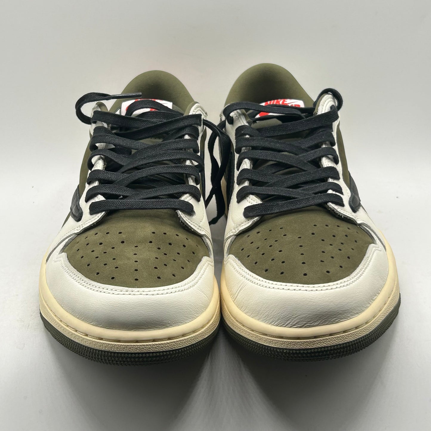(USED) Jordan 1 Low Travis Scott Medium Olive Size 12