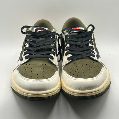 (USED) Jordan 1 Low Travis Scott Medium Olive Size 12