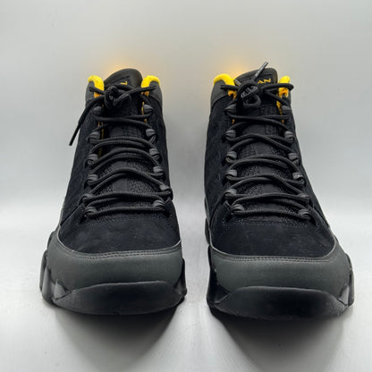 (Used) Jordan 9 Charcoal University Gold Size 10.5