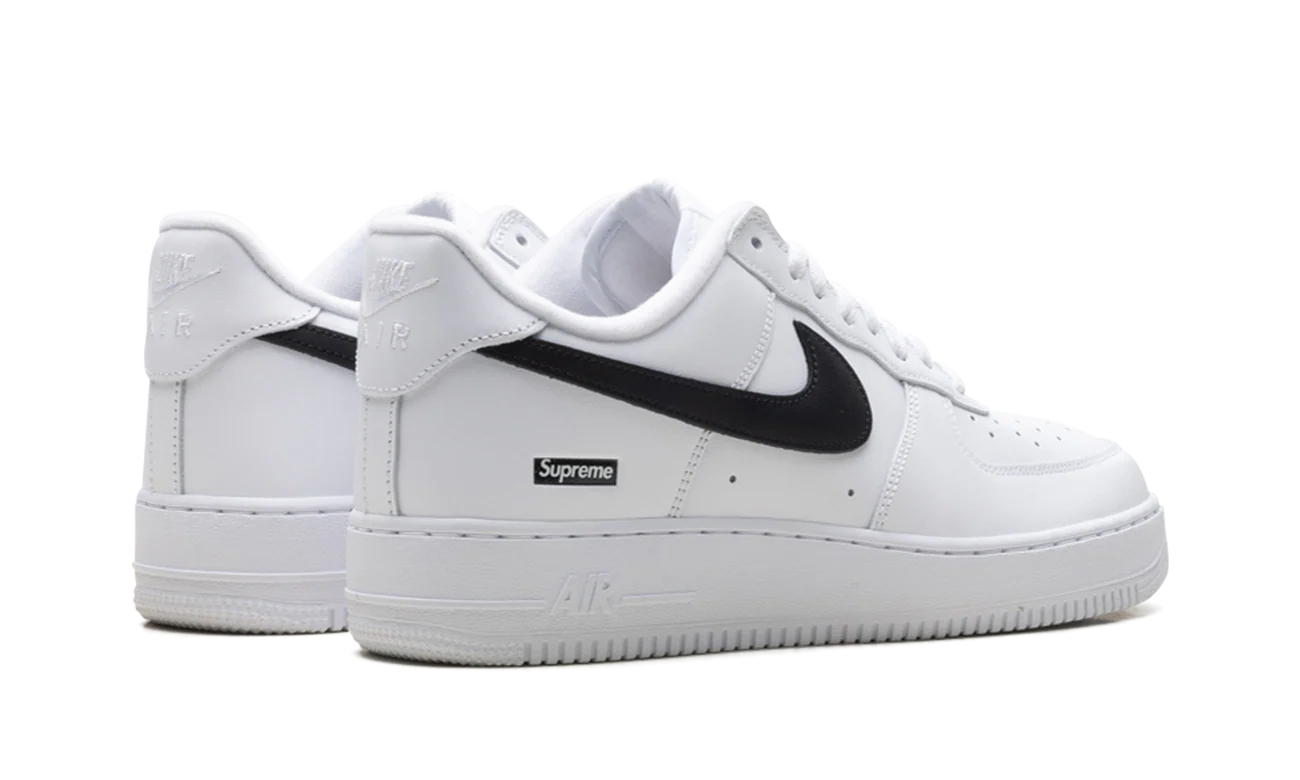 Nike Supreme Air Force 1 White Black