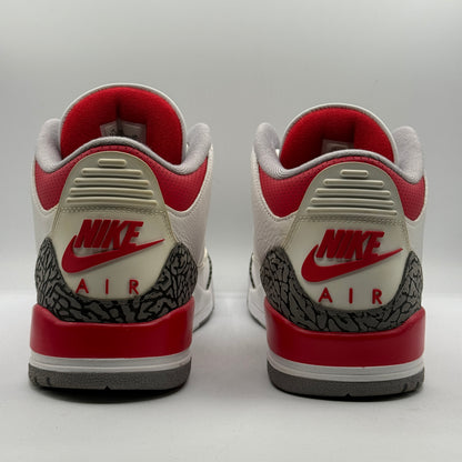 (USED) Jordan 3 Fire Red Size 11.5