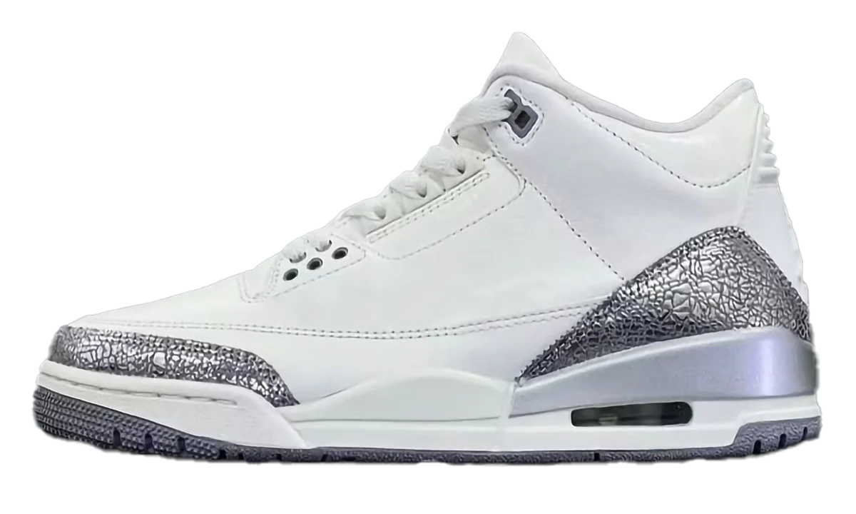 Jordan 3 Retro Sail Cement Grey (Women's)