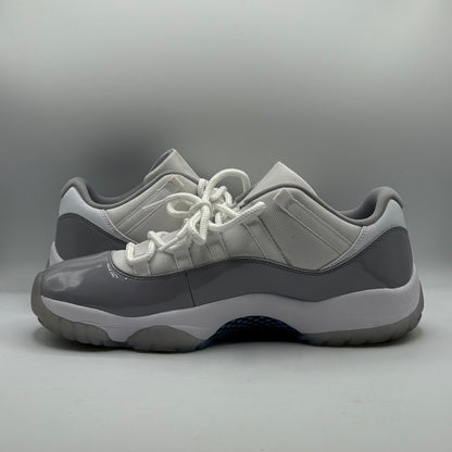 (USED) Jordan 11 Low Cement Grey Size 11.5