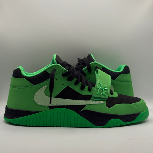 (USED) Jordan T-Rexx Travis Scott Green Spark Size 14