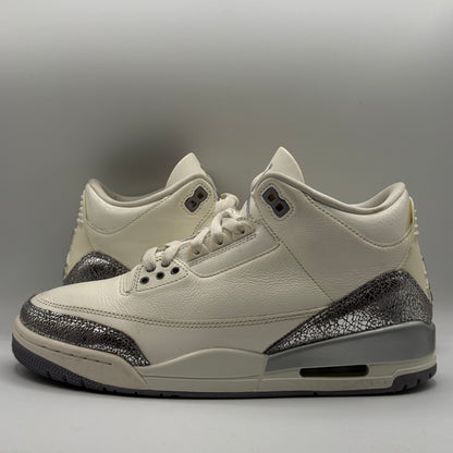 (USED) Jordan 3 Sail Cement Grey 9.5W/8M
