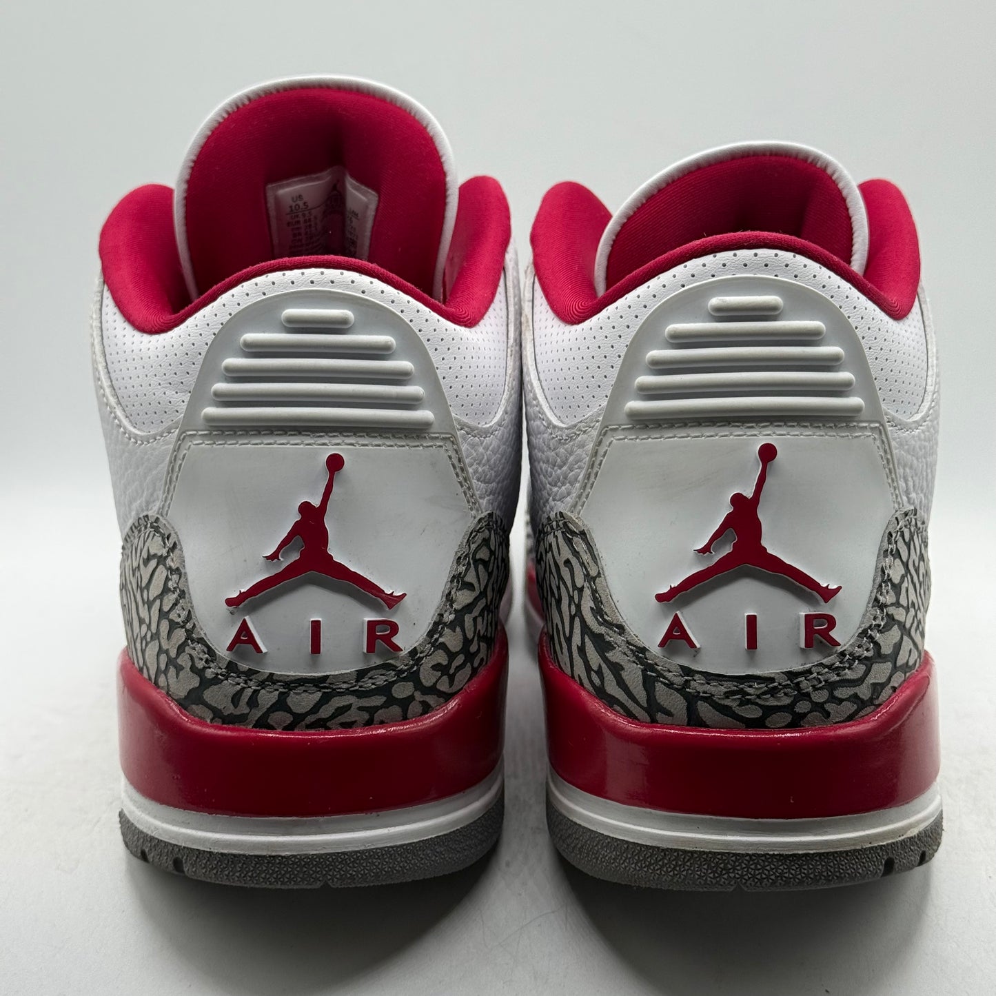 (Used) Jordan 3 Cardinal Size 10.5