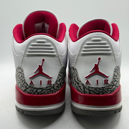(Used) Jordan 3 Cardinal Size 10.5