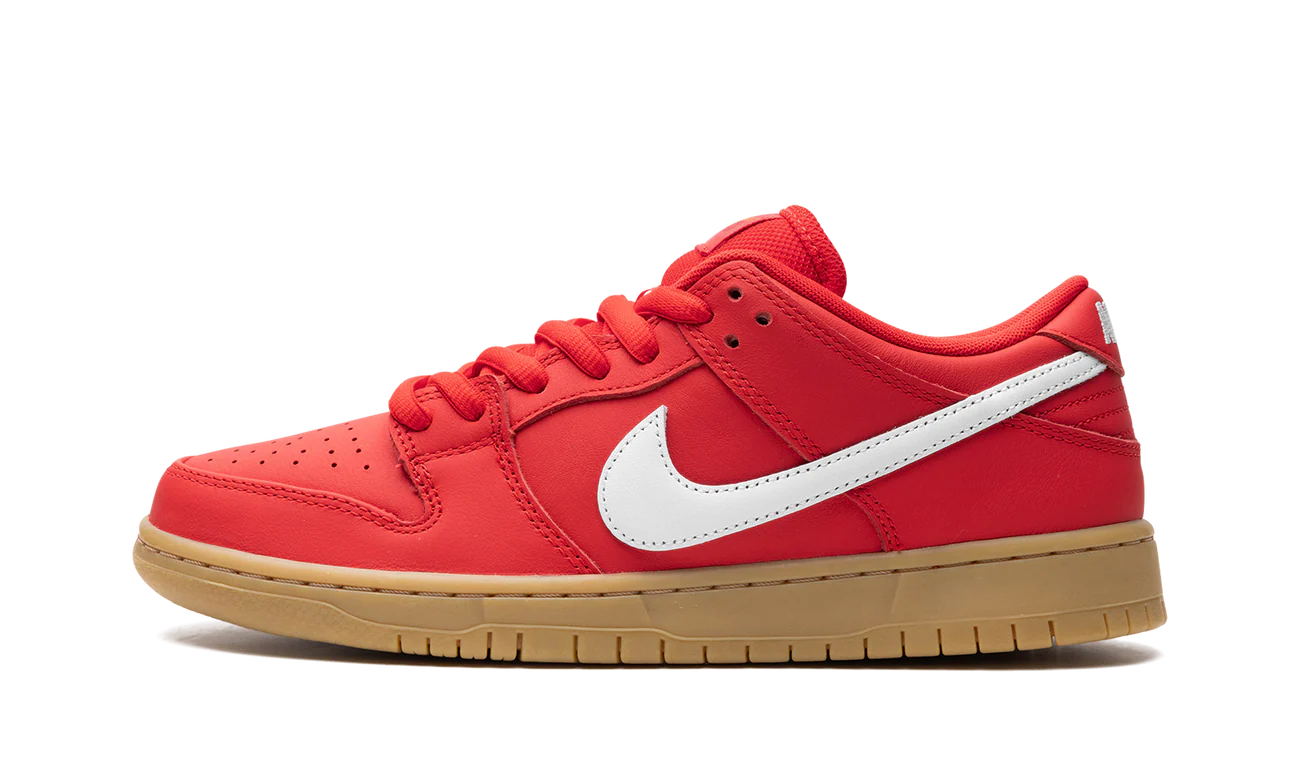 Nike SB Dunk Low University Red Gum