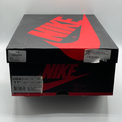 (USED) Jordan 1 High Black Toe (2016) Size 11.5