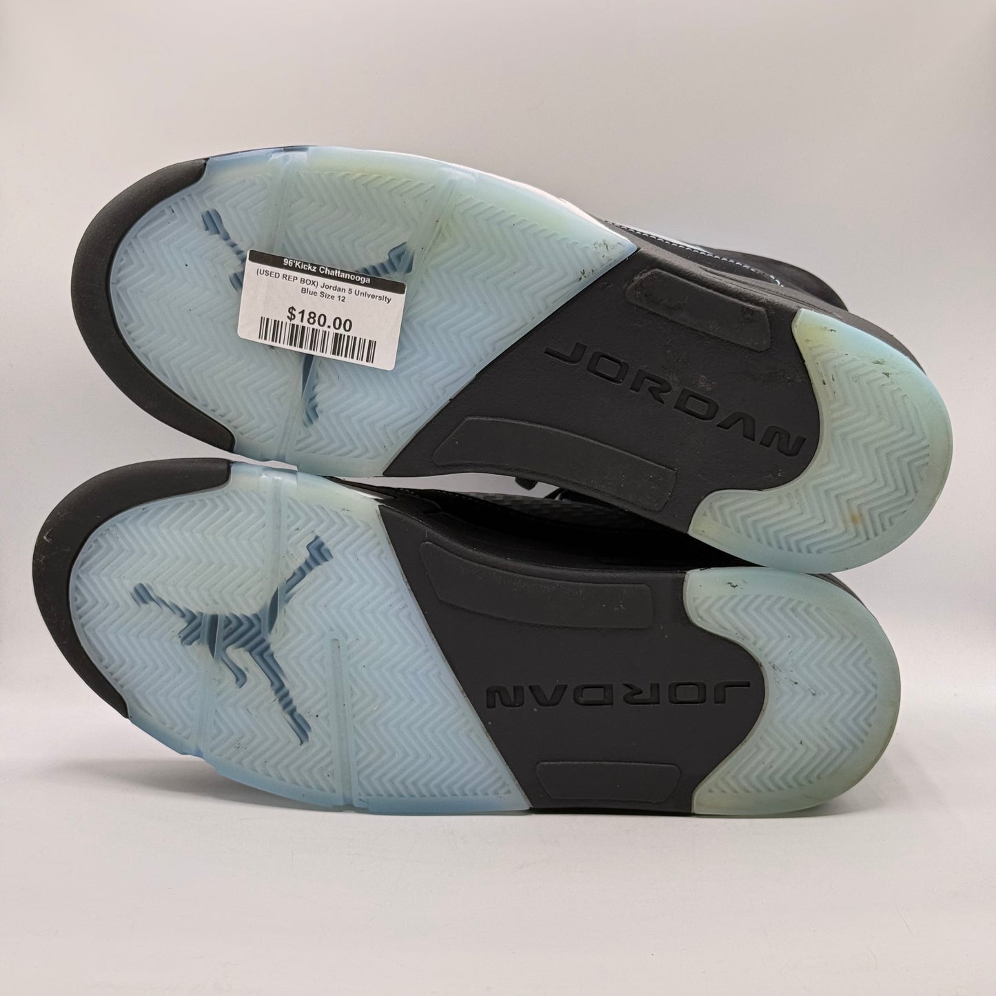 (USED REP BOX) Jordan 5 University Blue Size 12