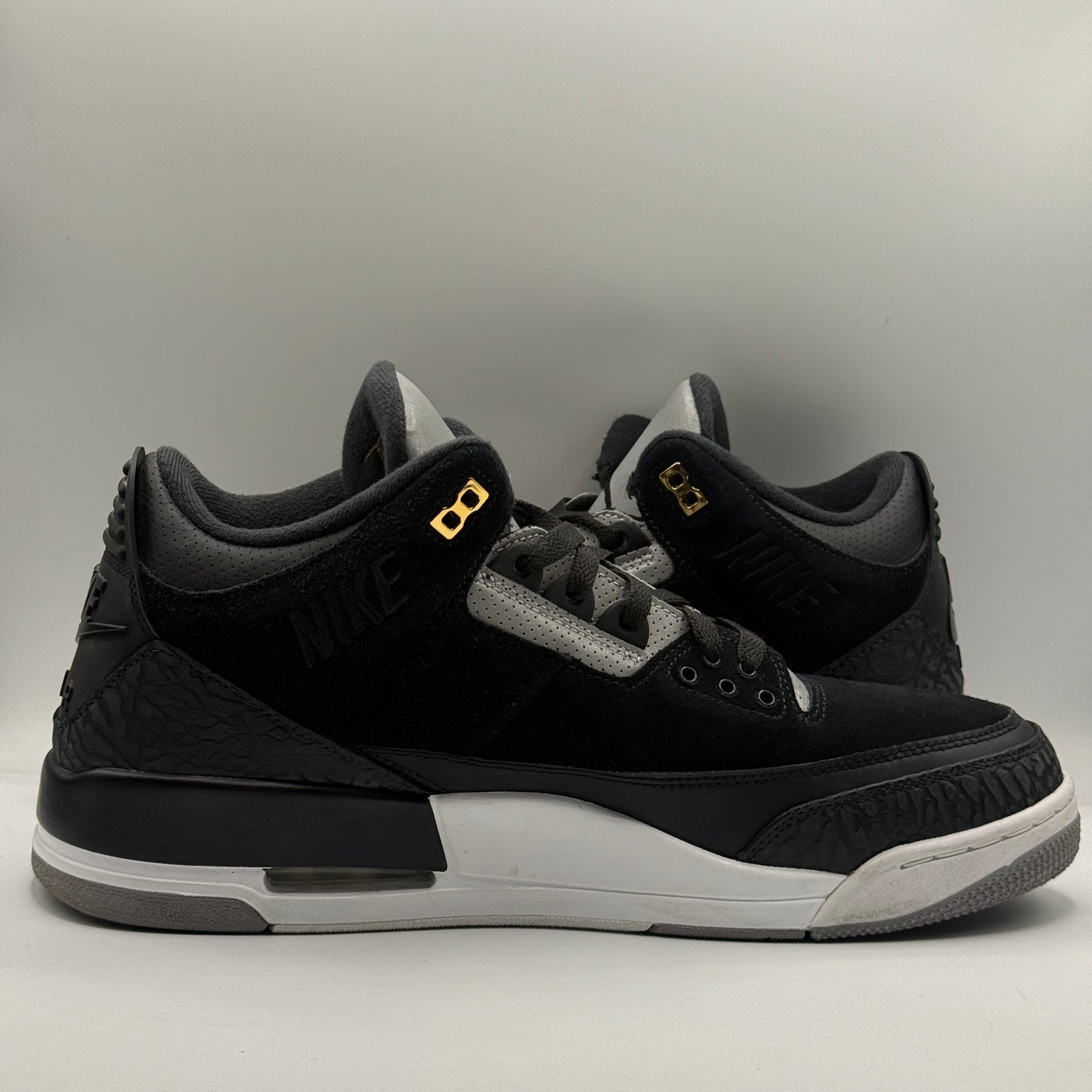 (USED) Jordan 3 Black Tinker Size 13