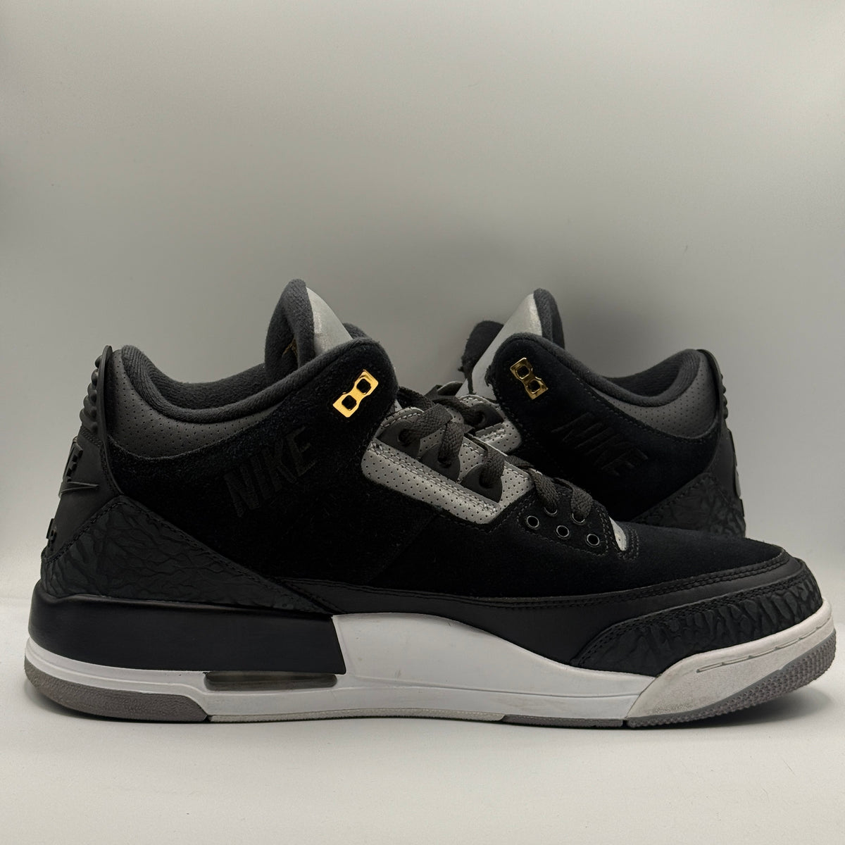(USED) Jordan 3 Black Tinker Size 13