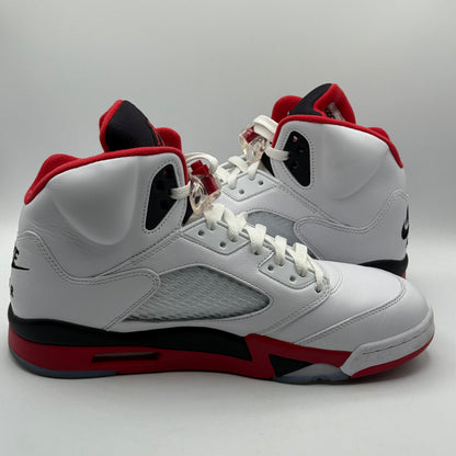 (USED) Jordan 5 Fire Red Black Tongue Size 12