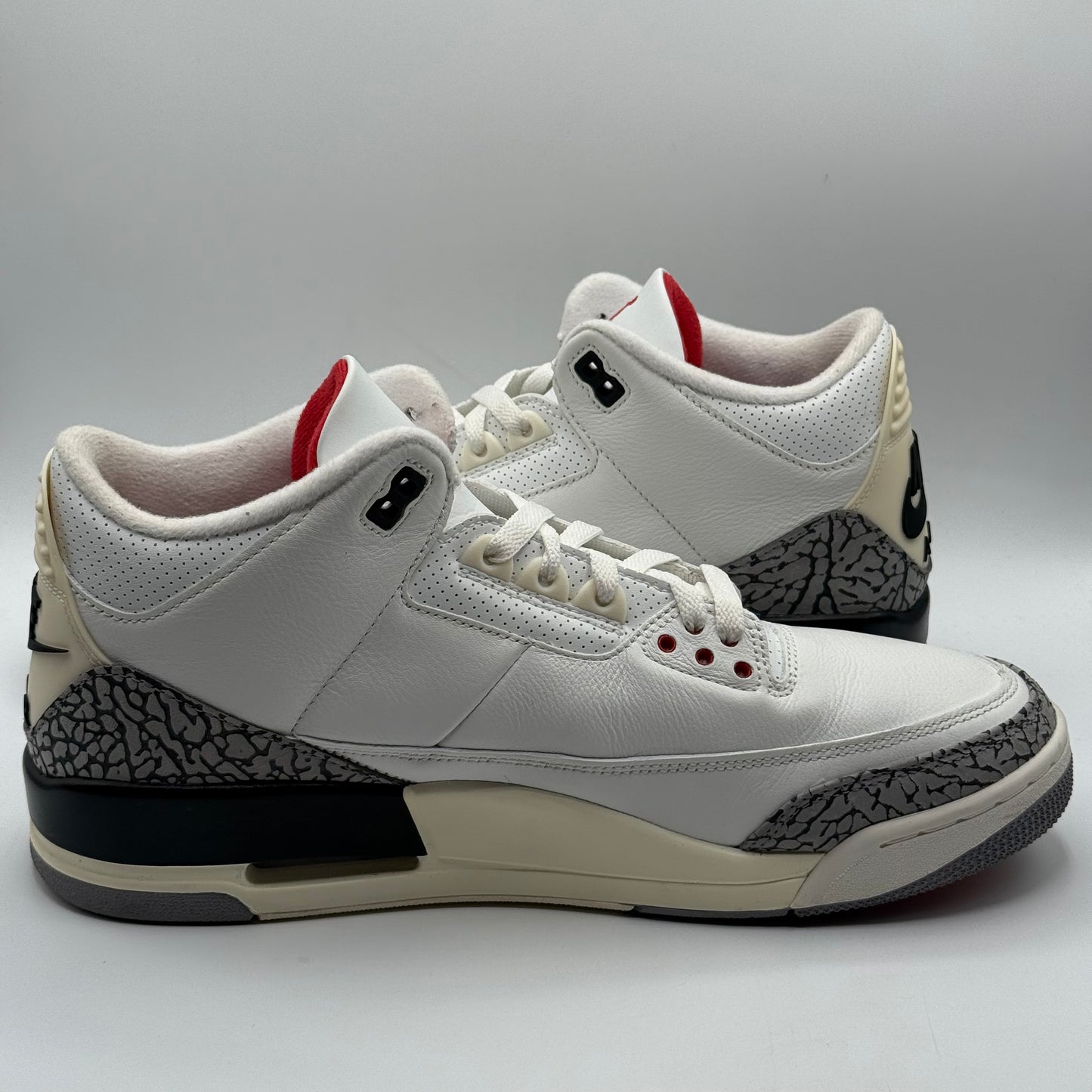 (USED) Jordan 3 White Cement Reimagined Size 12