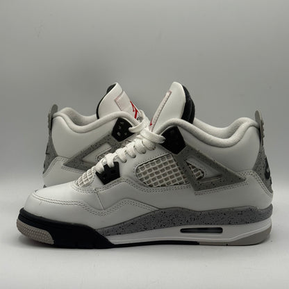 (Used) Jordan 4 White Cement (2025) Size 5.5Y