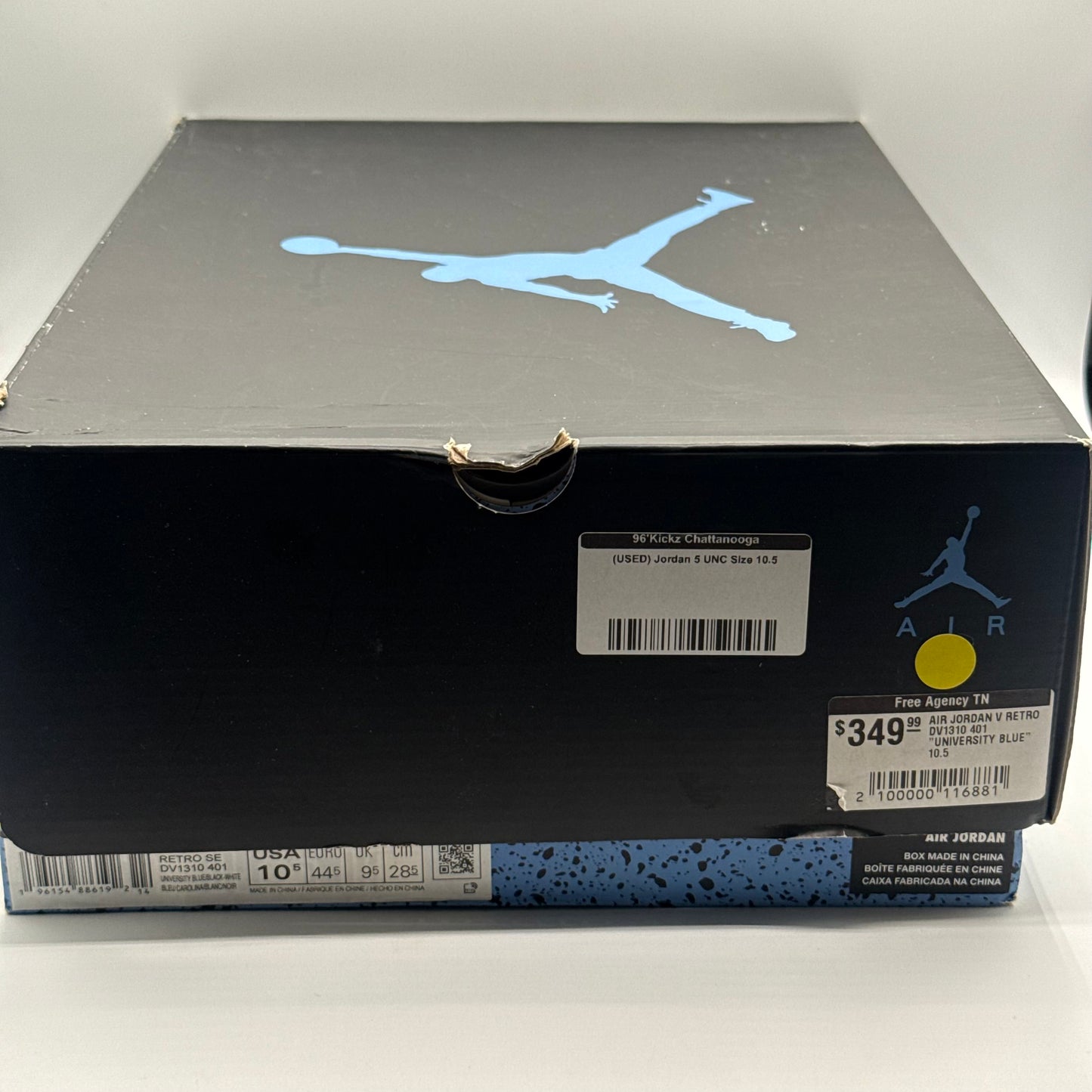 (USED) Jordan 5 UNC Size 10.5